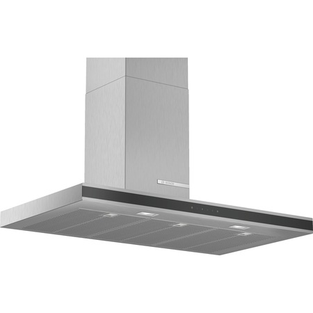 Hota incorporabila decorativa Bosch DWB97FM50, Putere absortie 710 m3/h, 1 motor, 90 cm, Inox