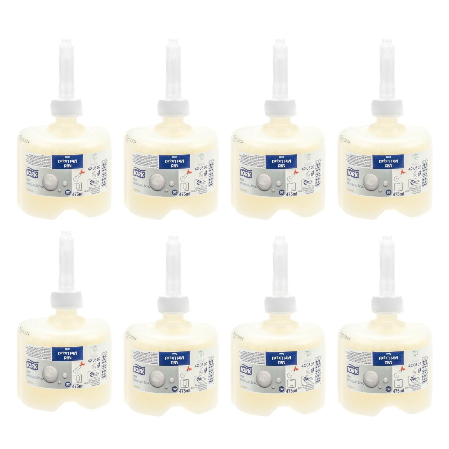 Sapun lichid TORK 475ml S2 420502 cutie X 8 bidoane