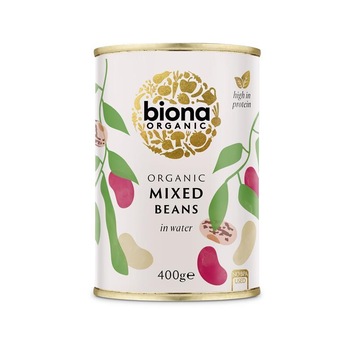 Fasole Mix in Suc Propriu Bio Biona 400gr Fasole Mix in Suc Propriu Bio Biona 400gr
