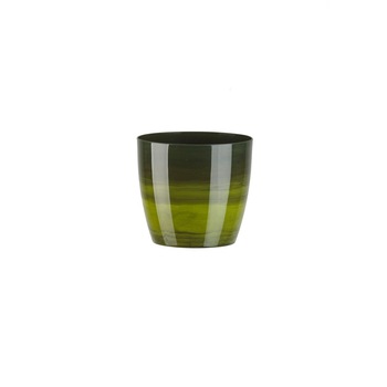 Ghiveci Aga Marmur diametru 14 cm, verde marmorat Ghiveci Aga Marmur diametru 14 cm, verde marmorat