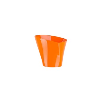 Ghiveci Twister diametru 17 cm, portocaliu Ghiveci Twister diametru 17 cm, portocaliu