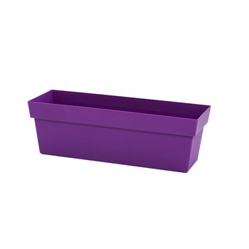 Jardiniera cu grilaj interior, My Mood, dimensiune 50x17 cm, mov Jardiniera cu grilaj interior, My Mood, dimensiune 50x17 cm, mov