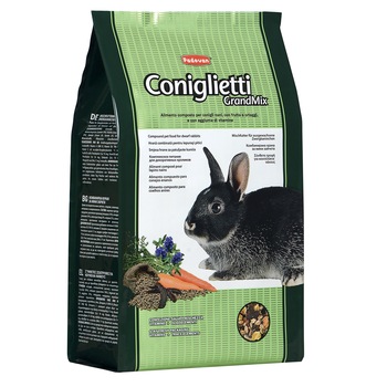Hrana pentru iepuri Padovan Grandmix, 3 Kg Hrana pentru iepuri Padovan Grandmix, 3 Kg