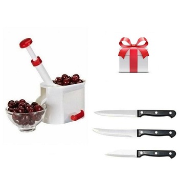 Aparat de scos samburi Ertone si Set cutite 3 piese Aparat de scos samburi Ertone si Set cutite 3 piese