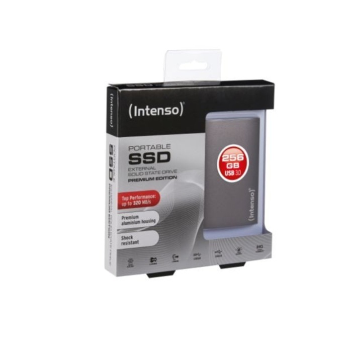 Solid-State Drive (SSD) Intenso Premium Edition, 256 GB, USB 3.0