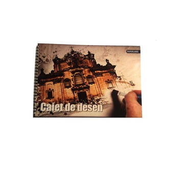 Caiet de desen A4 cu spirala dubla Caiet de desen A4 cu spirala dubla
