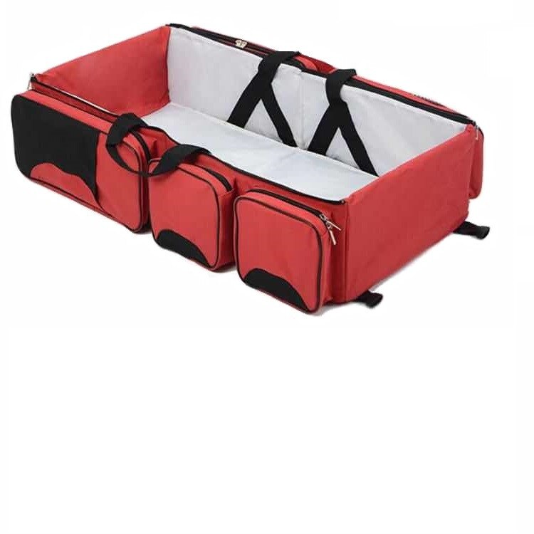 Geanta multifunctionala pentru calatorii Baby Travel Red