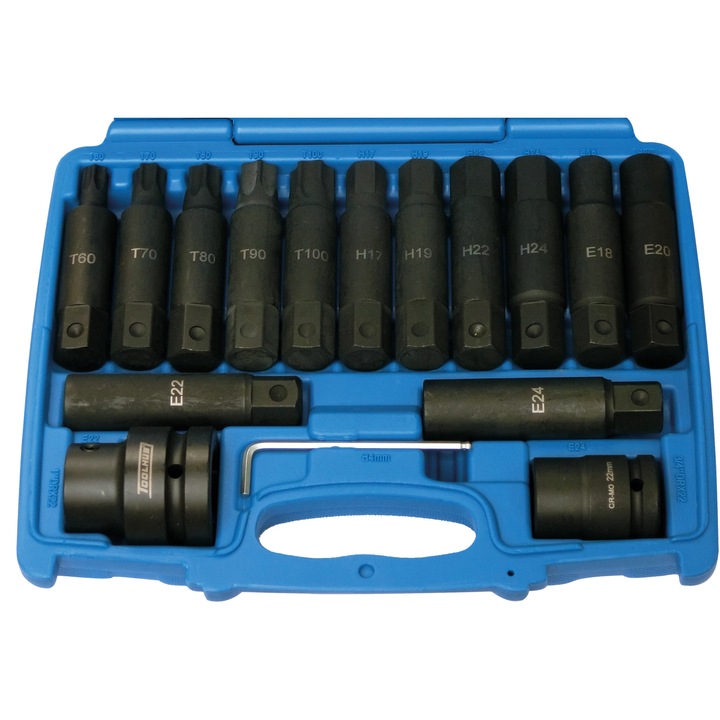 Trusa cu imbusuri de impact 3/4" si 1"