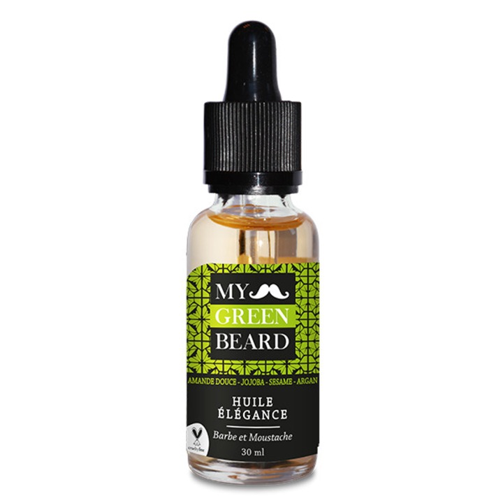 Ulei pentru barba si mustata, Elegance Beard Oil, My Green Beard 30ml