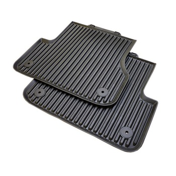 Covorase Cauciuc pentru Spate Audi A6 4G, Negru Covorase Cauciuc pentru Spate Audi A6 4G, Negru