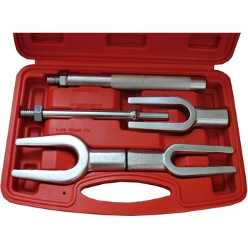 Set de dispozitive pentru extras pivoti, rotule si capuri de bara, 5 piese Set de dispozitive pentru extras pivoti, rotule si capuri de bara, 5 piese