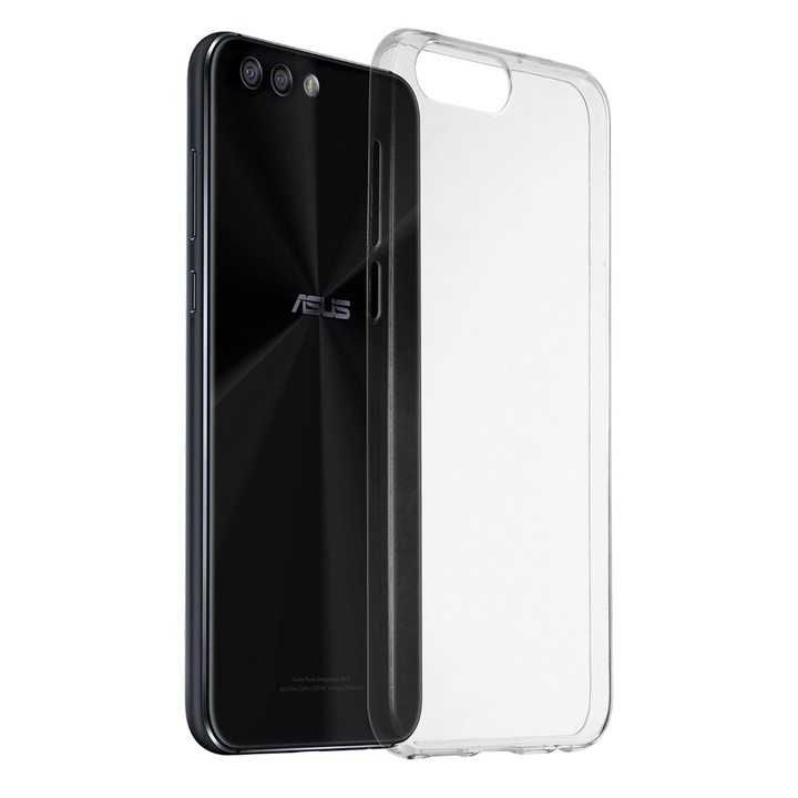 Защитен калъф Asus Clear за ZenFone 4 (ZE554KL), Прозрачен