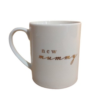 Cana din portelan, Bambino by Juliana, alba cu text auriu  Cana din portelan, Bambino by Juliana, alba cu text auriu