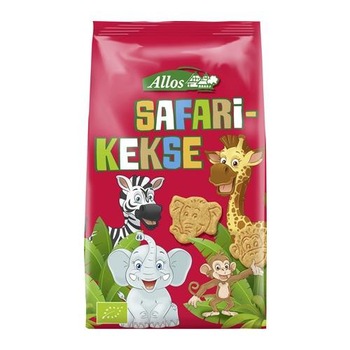Biscuiti pentru Copii Safari Bio 150gr Allos Biscuiti pentru Copii Safari Bio 150gr Allos