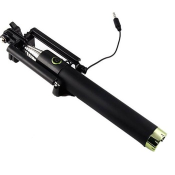 Selfie stick, monopod, cablu jack, 78 cm lungime, pentru orice smartphone Selfie stick, monopod, cablu jack, 78 cm lungime, pentru orice smartphone