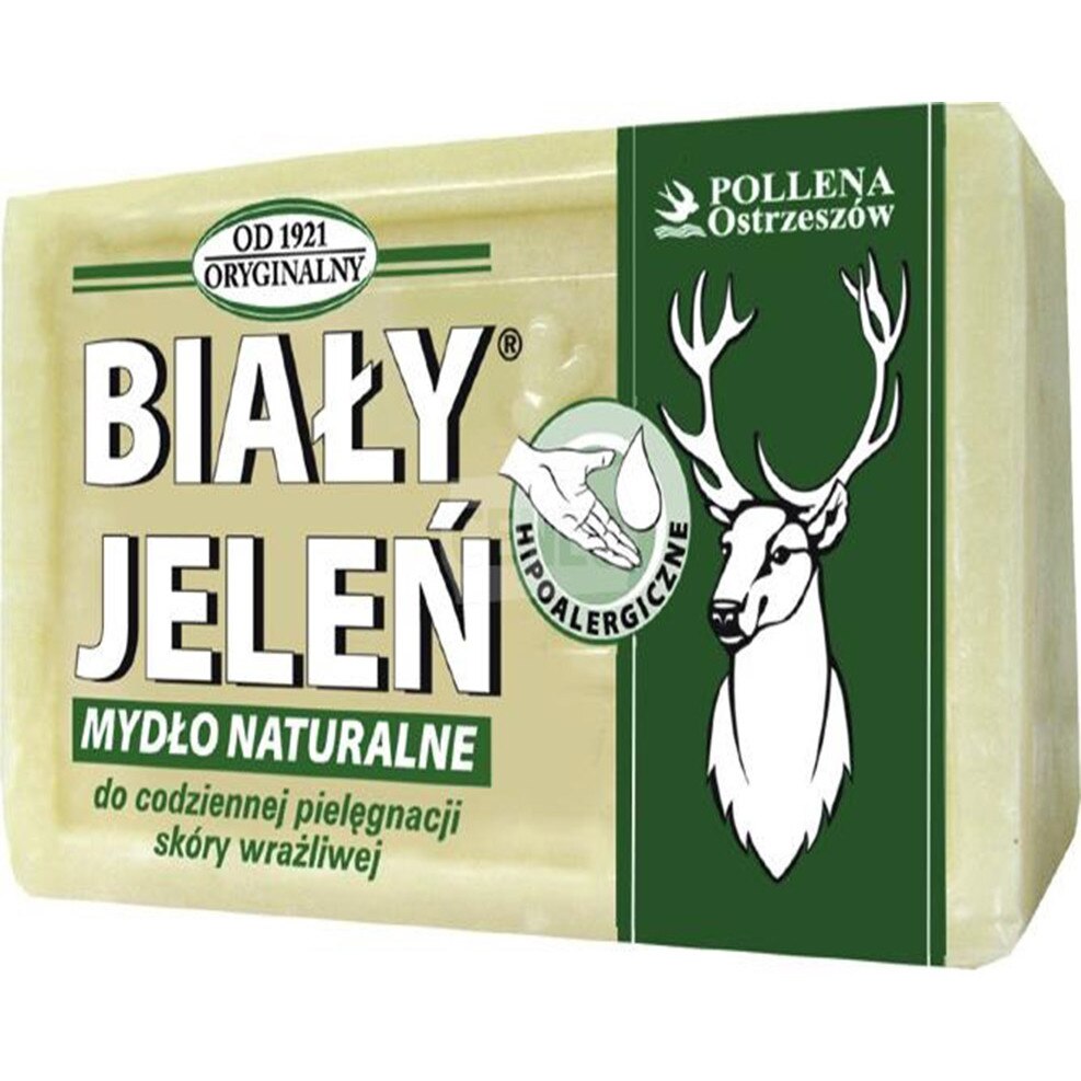 Sapun natural hipoalergenic, Biały Jeleń, 150 g