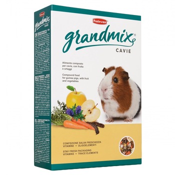 Hrana Padovan Grandmix pentru porcusor de guineea, 850 g Hrana Padovan Grandmix pentru porcusor de guineea, 850 g