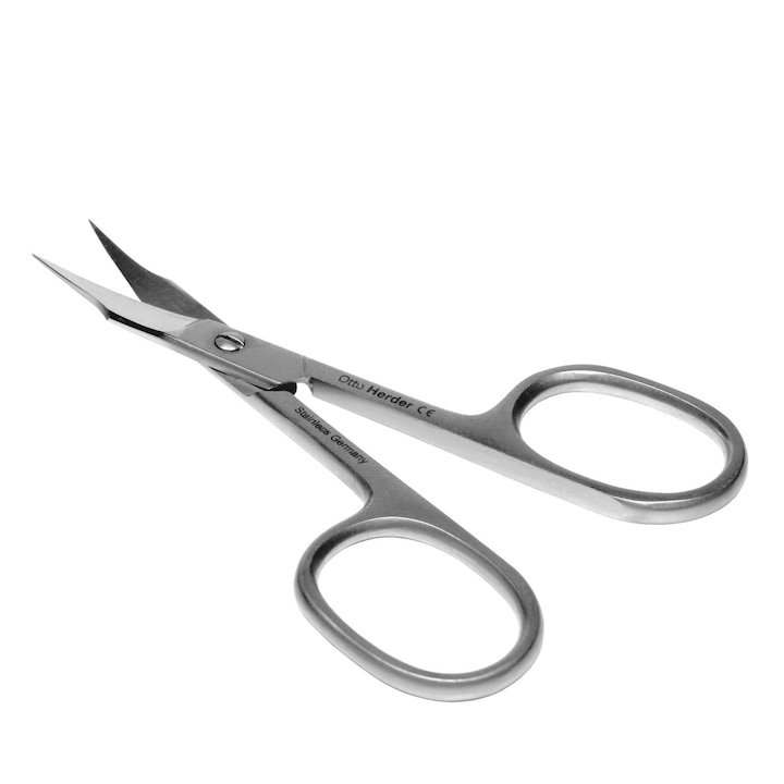 Forfecuta unghii/cuticule, Otto Herder (Solingen), din inox, finisaj mat