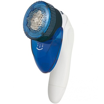 Aparat de curatat scame Taurus Perfect, 1.5V, compact, cap flexibil, cutit inox, 3 inaltimi de taiere, periuta de curatat, Alb/Albastru Aparat de curatat scame Taurus Perfect, 1.5V, compact, cap flexibil, cutit inox, 3 inaltimi de taiere, periuta de curatat, Alb/Albastru