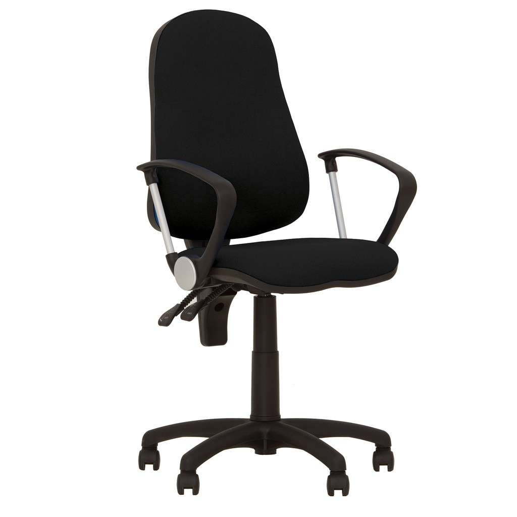 Scaun de birou OFFIX GTP, Negru stofa fiji