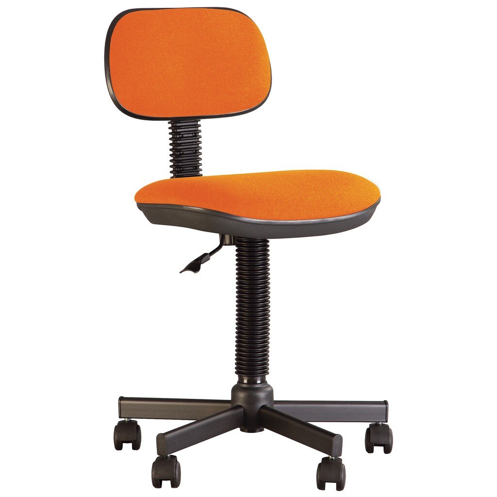 Scaun copii LOGICA, Portocaliu stofa zesta