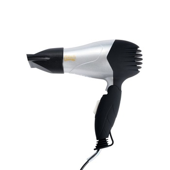 Uscator de par Victronic, 1200 W, 2 Viteze, Negru/Argintiu Uscator de par Victronic, 1200 W, 2 Viteze, Negru/Argintiu