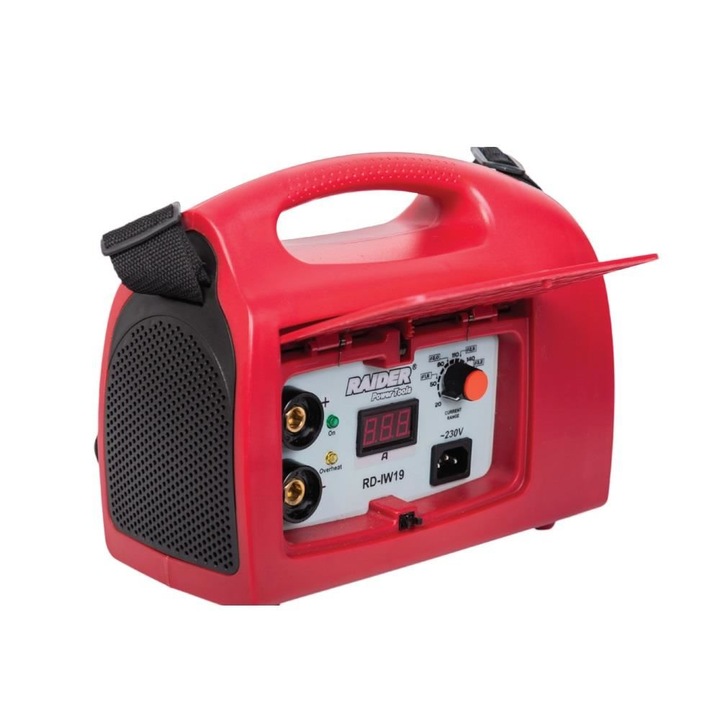 Raider RD-IW19, inverteres hegesztő 20-160 A MMA, Elektród 1.6-4 mm