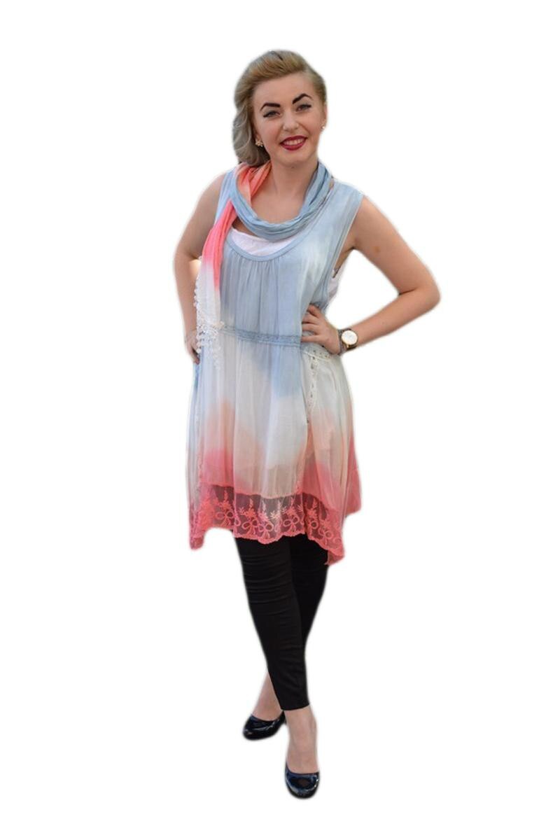 Bluza Ava casual-buusiness cu tricot din catifea ,D&J Exclusive, Gri