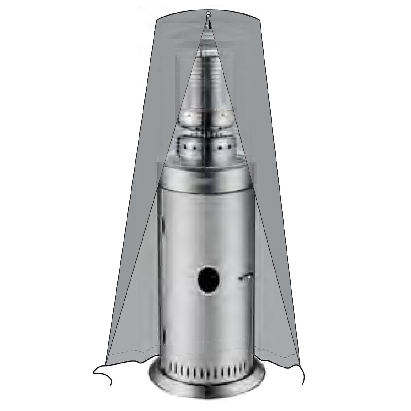 Husa protectie pentru incalzitor terasa Hendi 272411