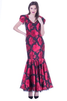 Rochie voal imprimat Liza Panait I-1E Rochie voal imprimat Liza Panait I-1E