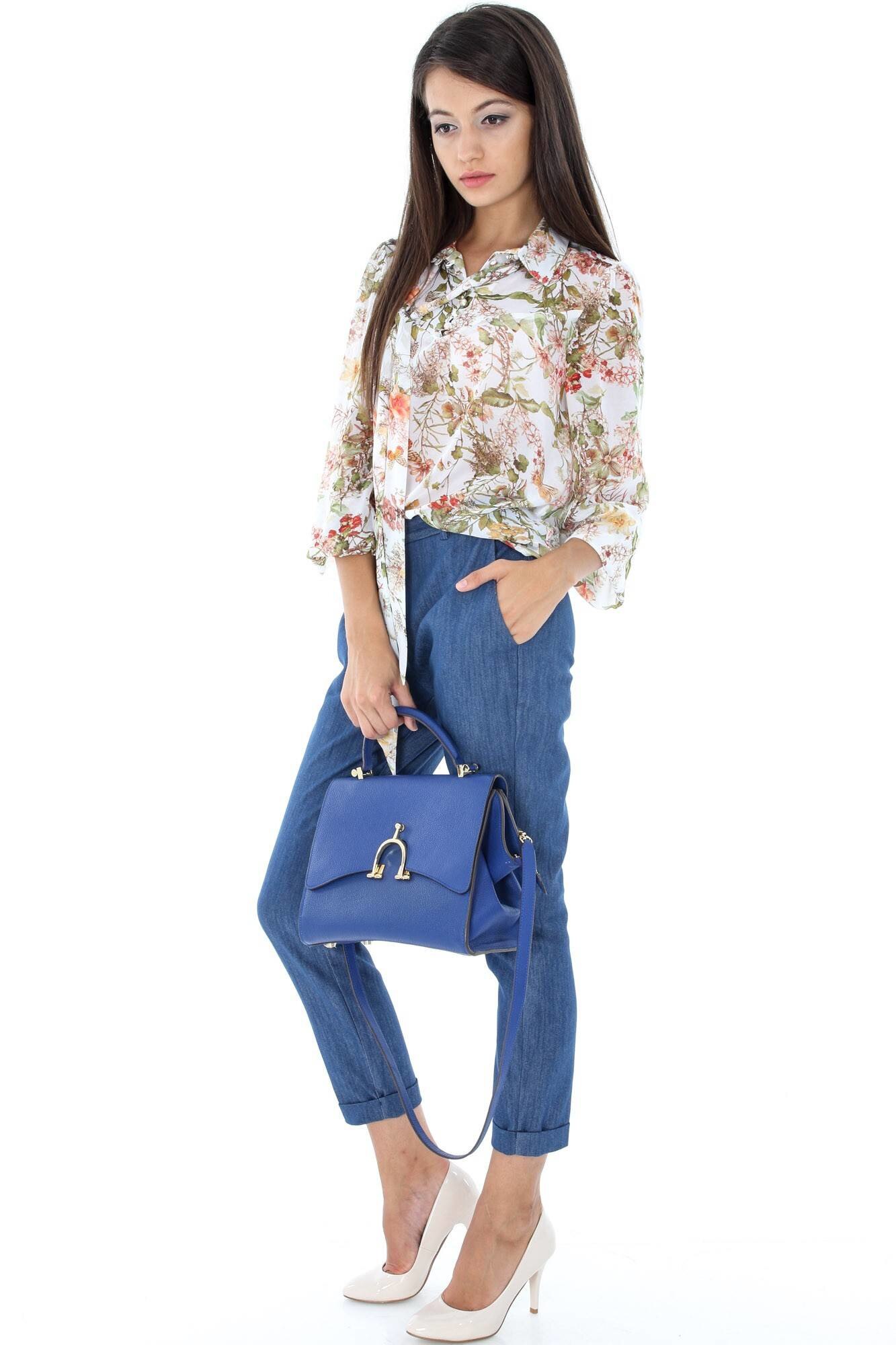 Pantaloni de dama, denim, ROH, clasici, 36
