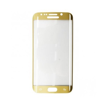 Folie de protectie curbata MyStyle 3D Gold pentru Samsung Galaxy S6 EDGE Folie de protectie curbata MyStyle 3D Gold pentru Samsung Galaxy S6 EDGE