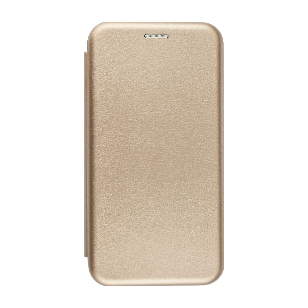 Husa BookCover Elegance pentru Samsung Galaxy J7 (2017), Auriu