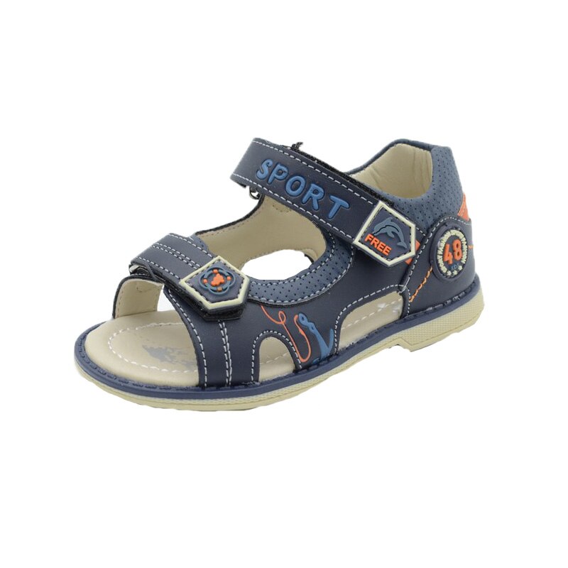 Sandale ortopedice baieti Tom Miki CT-19-92B, Bleumarin