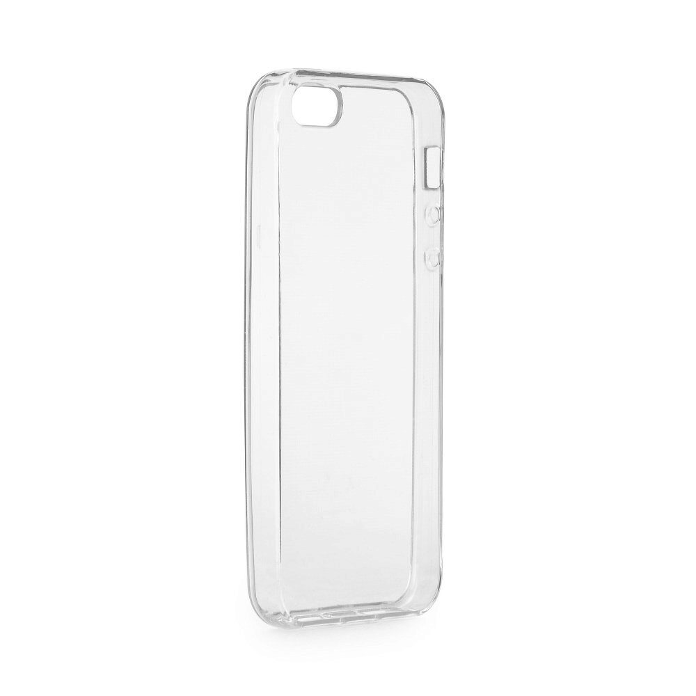 Husa Slim TPU pentru iPhone SE & 5S, 0.5 mm, Transparent