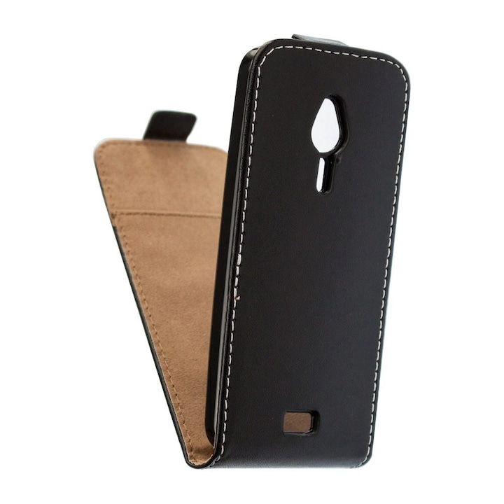 Husa FlipCover Vertical pentru Nokia 230, Negru