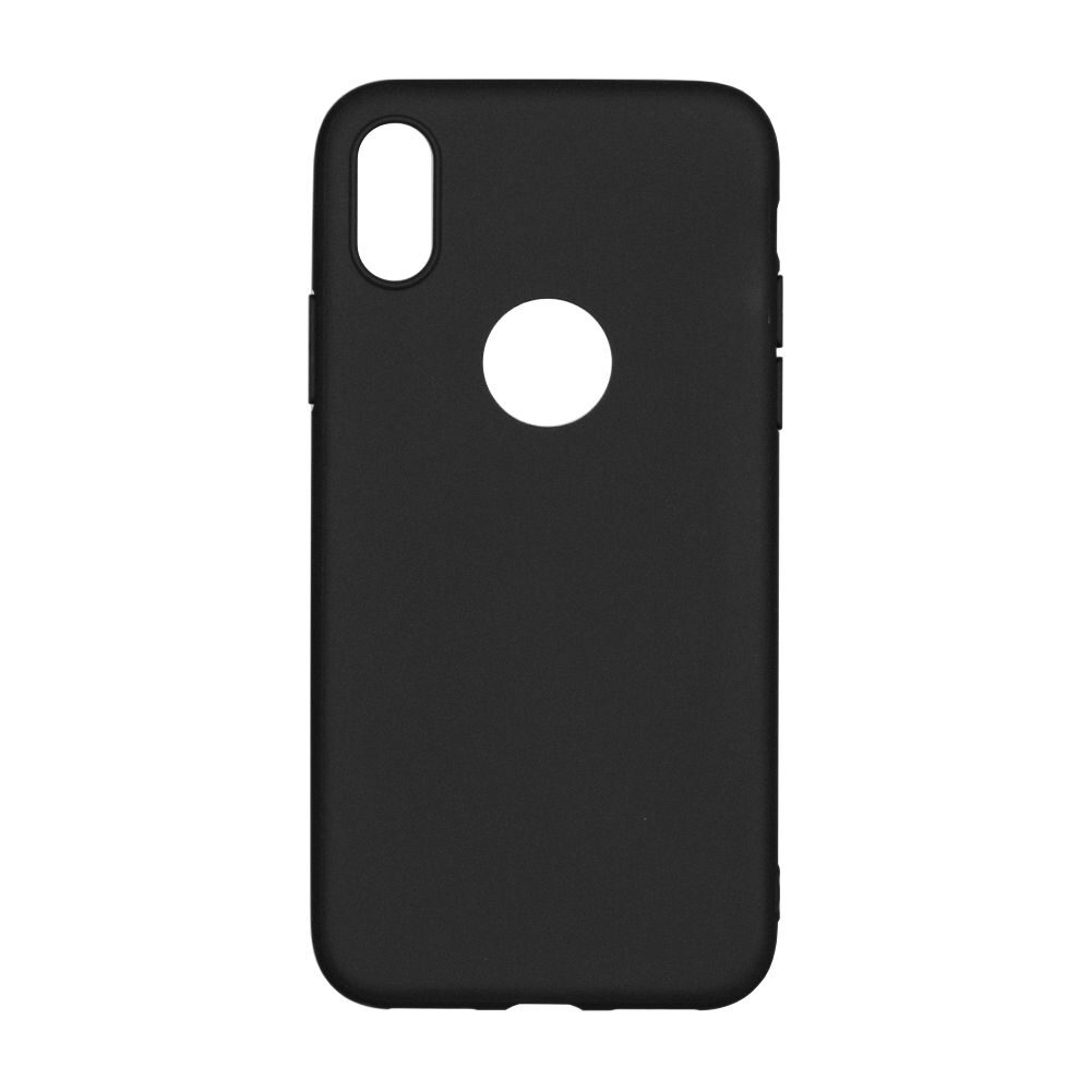 Husa Forcell Soft pentru iPhone X & iPhone XS, Negru