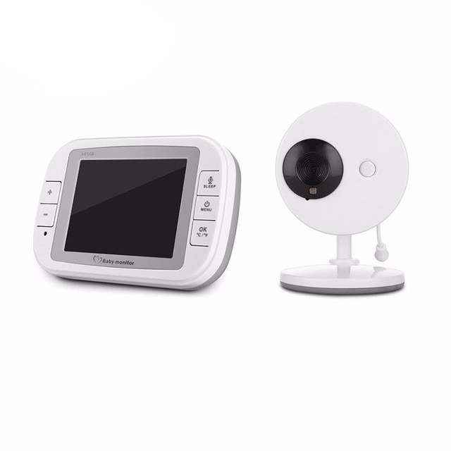 Sistem Baby Monitor V 851 cu monitorizare audio si video clear view, Conexiune Wireless Intre Camera Si Monitor, Night Vision, Senzor Monitorizare Temperatura, Display Color , Detectare Temperatura