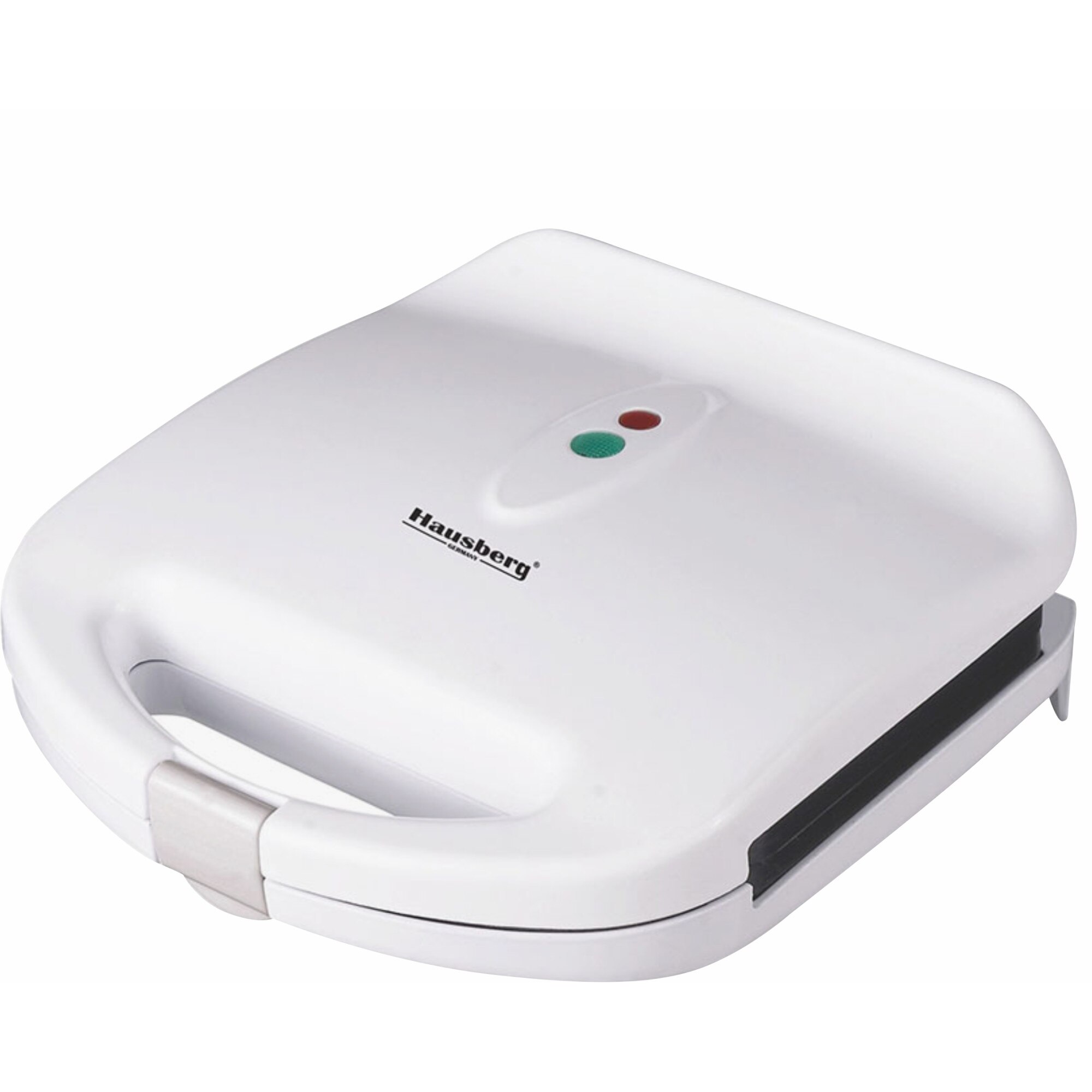 Sandwich Maker Hausberg HB3540, 750 W, model grill, culoare alba