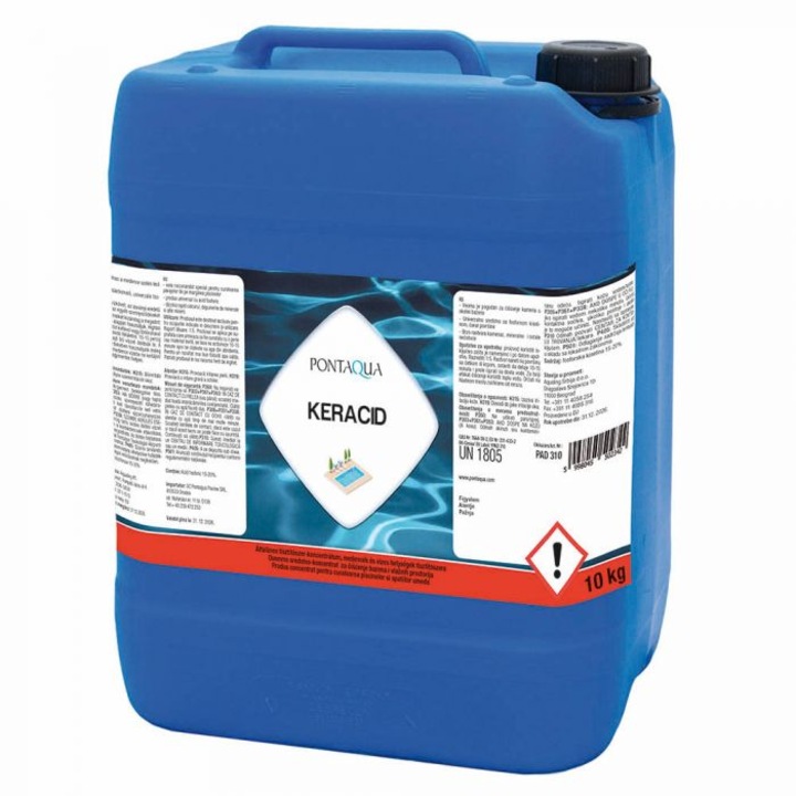 Pontaqua KERACID 10 kg - általános tisztítószer