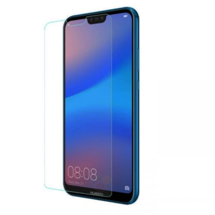 Huawei P20 Rugalmas képernyővédő fólia, Műanyag, Átlátszó