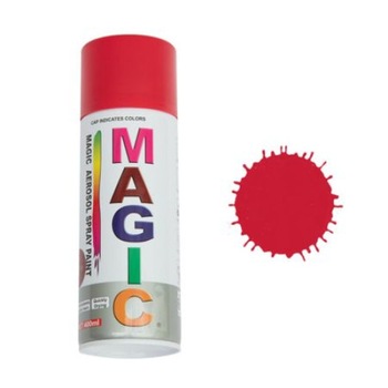 Spray vopsea Magic rosu 400ML Spray vopsea Magic rosu 400ML