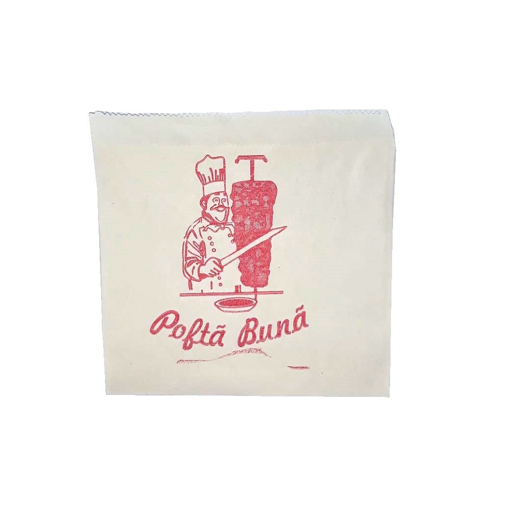 Set 1700 Coltare din Hartie pentru Hamburger, Imprimate Model 