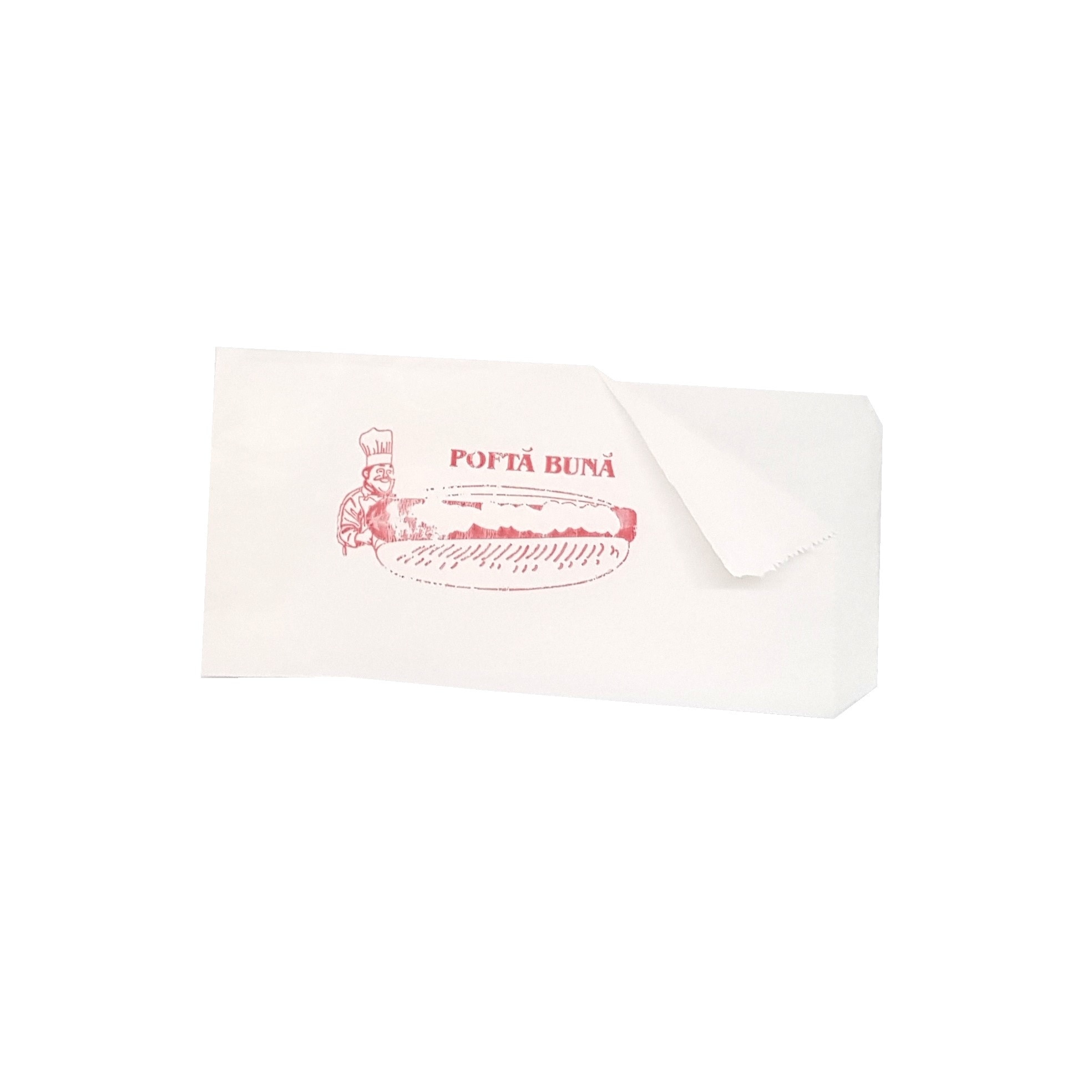 Coltare Hot Dog Imprimate, Dimensiune 12x25 cm, 1750 buc/bax - Coltare pentru Fast Food