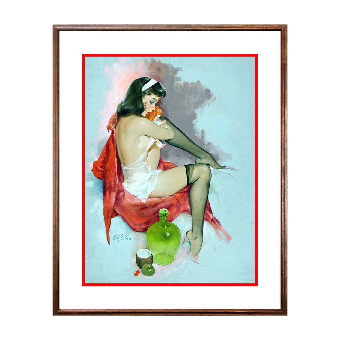 Tablou Poster, Vintage Pin-Up - VP-104, 40 x 50 cm