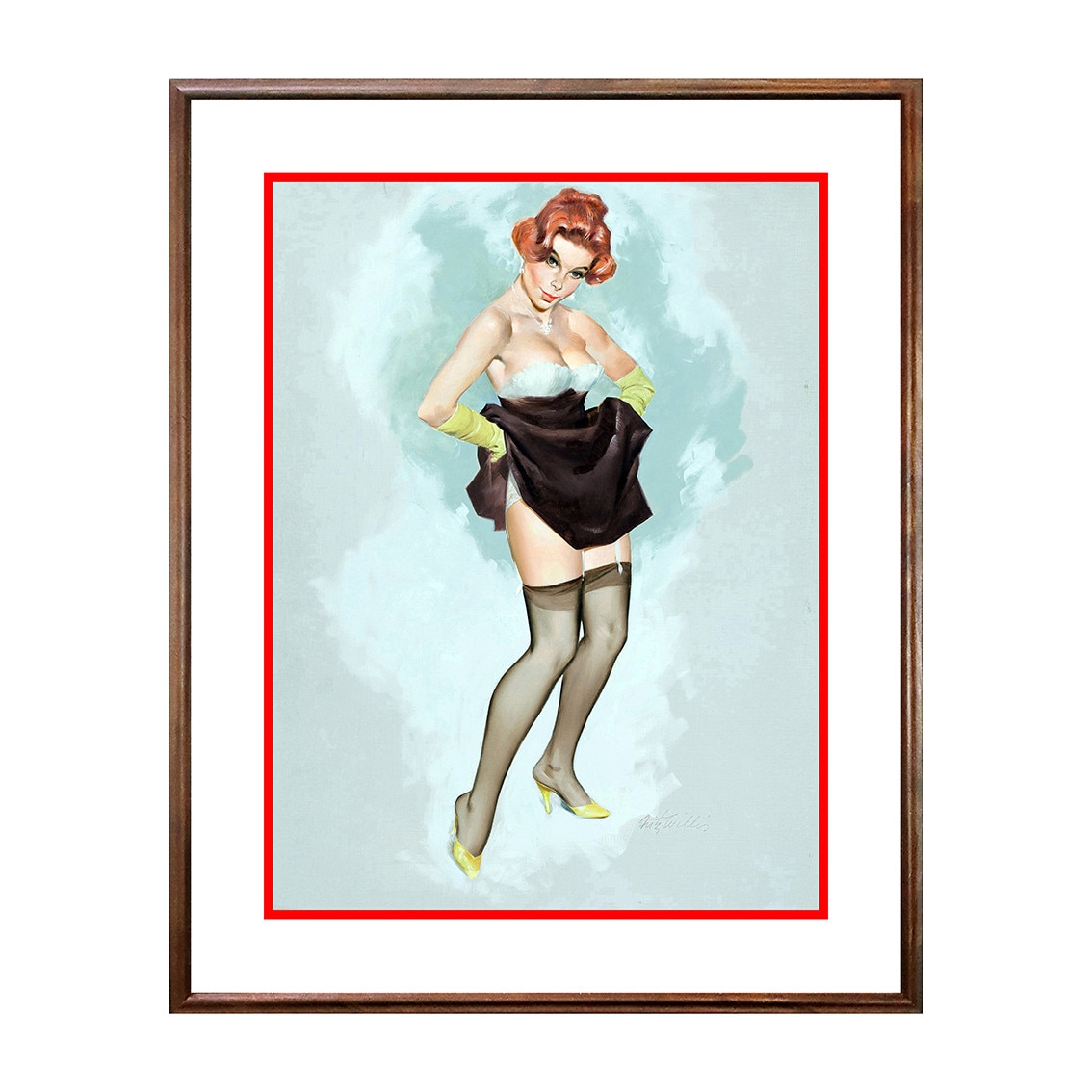 Tablou Poster, Vintage Pin-Up - VP-109, 40 x 50 cm