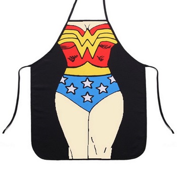 Sort de bucatarie pentru gatit model femeia fantastica Wonder Women, cadou inedit mame, sotii, prietene Sort de bucatarie pentru gatit model femeia fantastica Wonder Women, cadou inedit mame, sotii, prietene