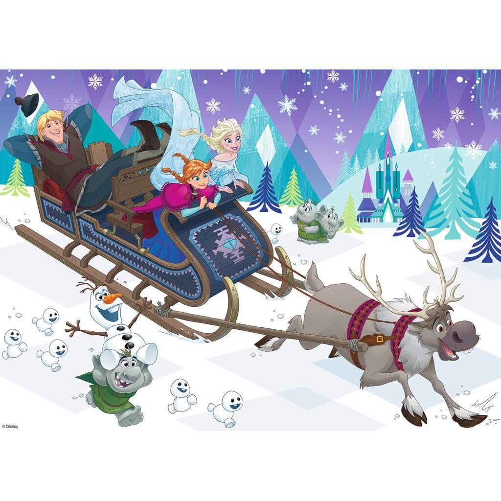 Puzzle Ravensburger - Prieteni, 60 piese (09635)