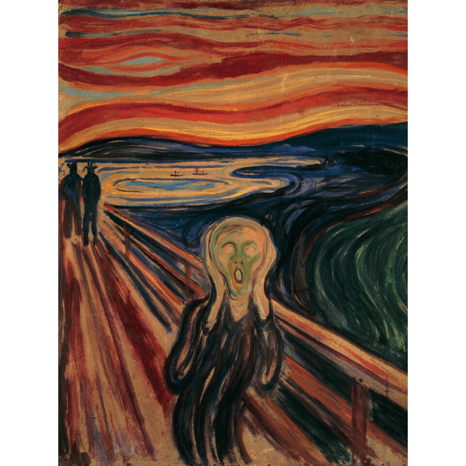 Puzzle Ravensburger - Edvard Munch, The Scream, 1.000 piese (15758)