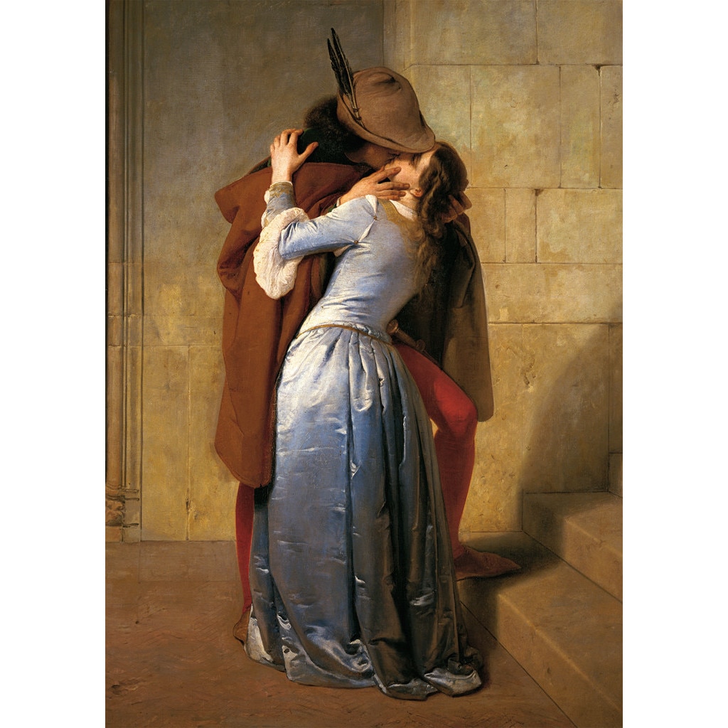 Puzzle Ravensburger - Hayez: Sarutul, 1.000 piese (15405)